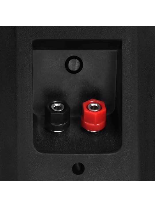 Nástěnné stereo reproduktory 2 ks černé interiér exteriér 100 W