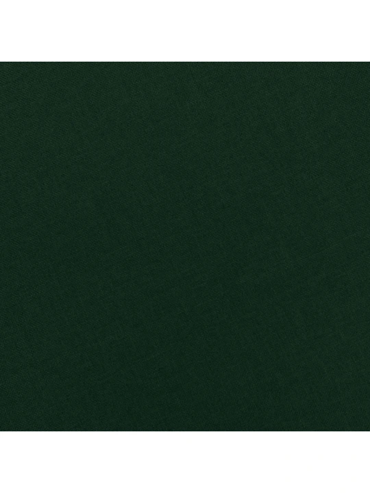 Křeslo s podnožkou tmavě zelené textil