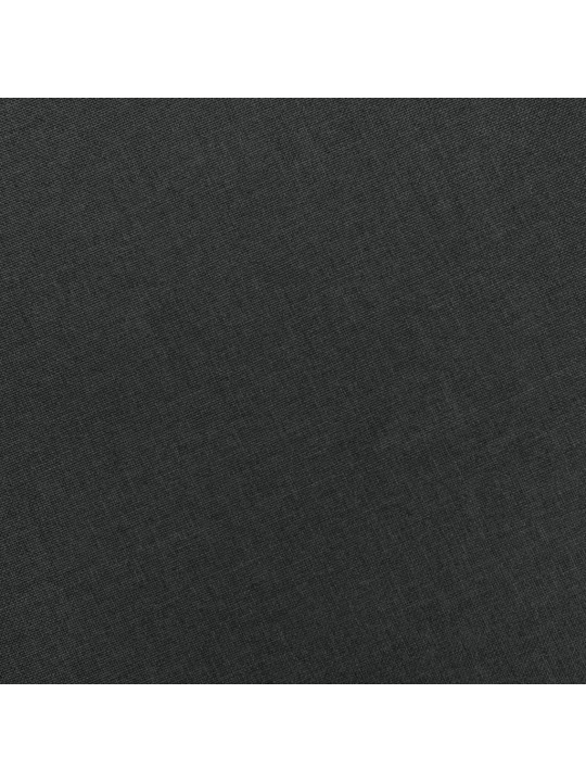 Masážní křeslo s podnožkou tmavě šedé textil