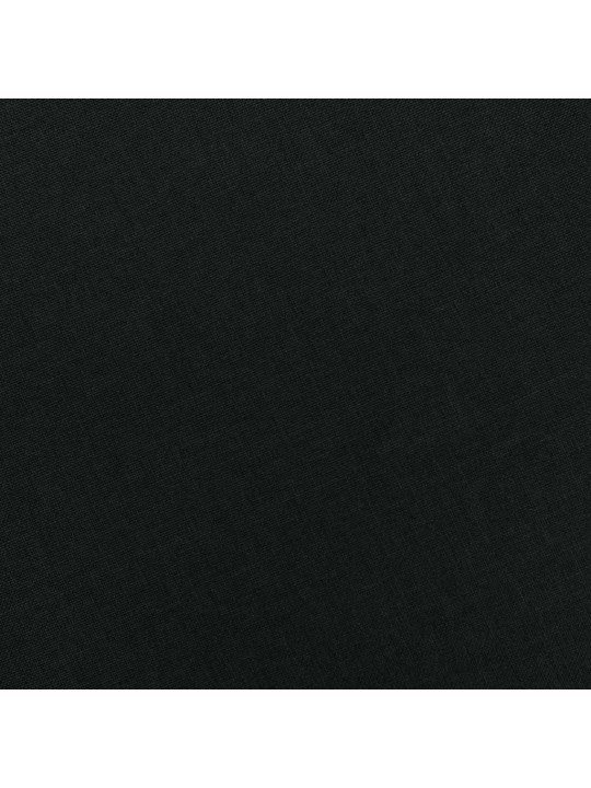 Masážní křeslo s podnožkou černé textil