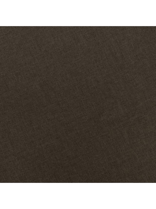 Masážní křeslo s podnožkou hnědé textil