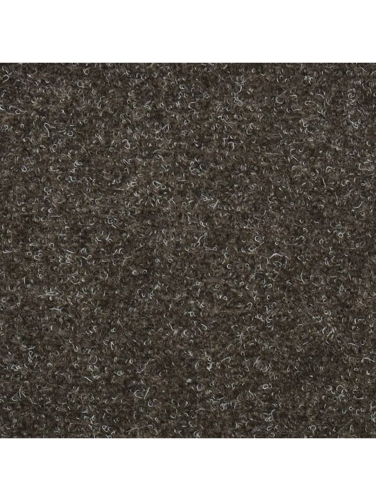 Samolepicí nášlapy na schody 15ks antracit 56x17x3cm vpichované