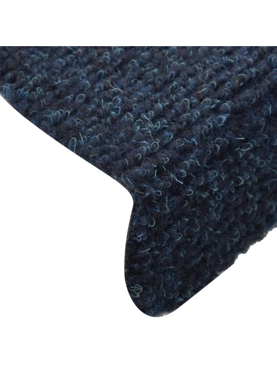 Samolepící nášlapy na schody 15 ks námořnická modř 65x21x4 cm