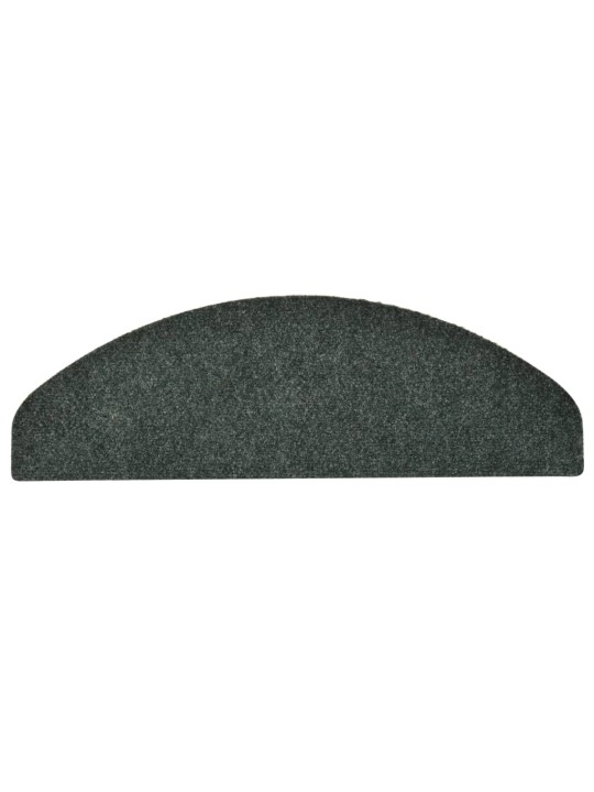 Samolepící nášlapy na schody 15 ks zelené 65x21x4 cm vpichované