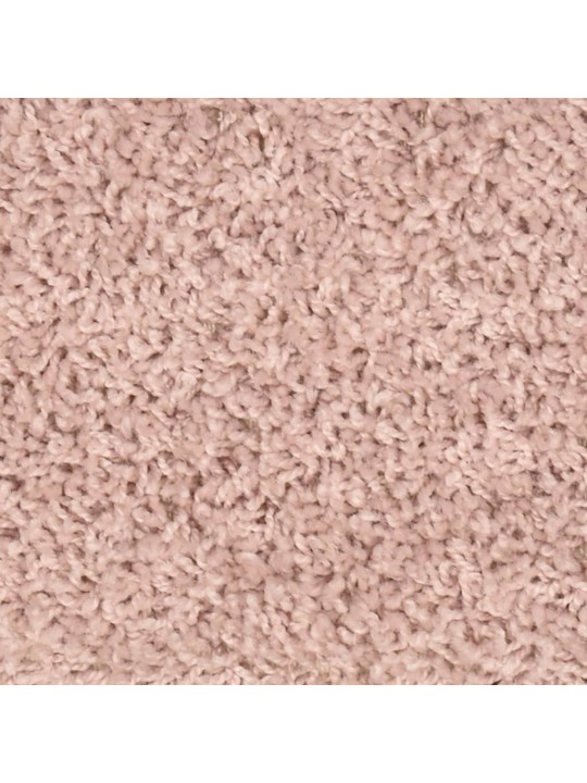 Kobercové nášlapy na schody 15 ks světle růžové 56 x 17 x 3 cm
