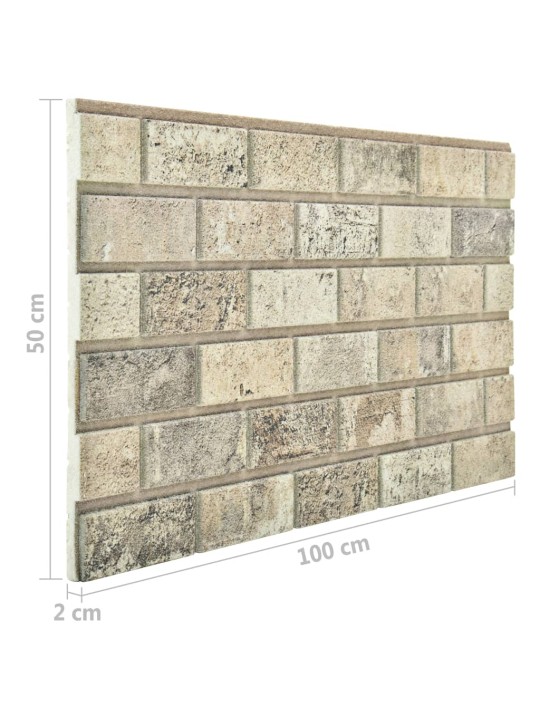 3D nástěnné panely design pískové cihly 10 ks EPS