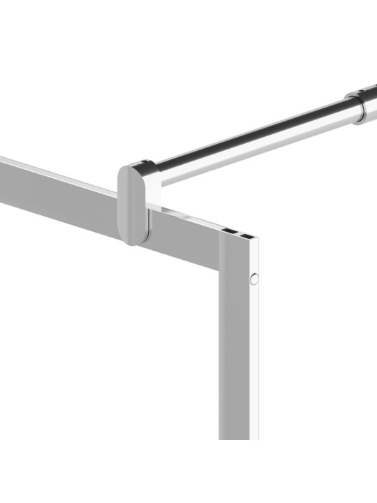 Zástěna do průchozí sprchy čiré ESG sklo 80 x 195 cm