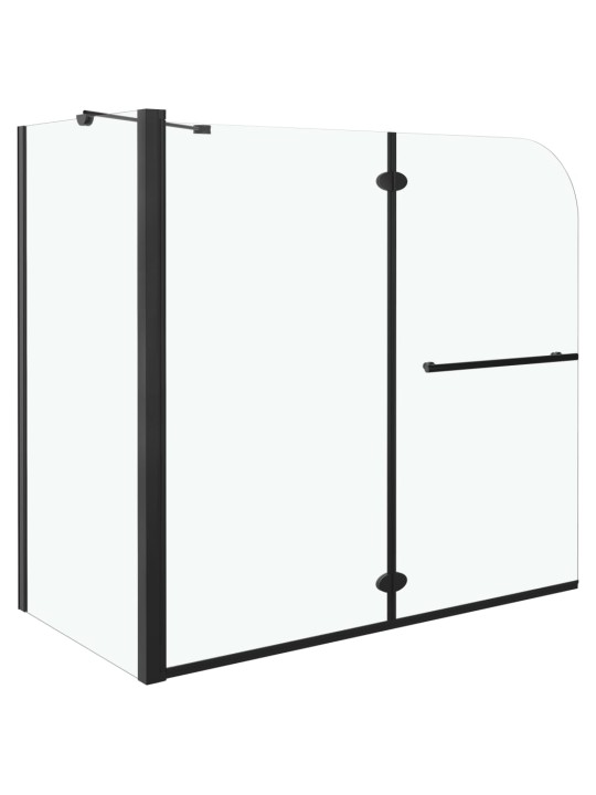 Skládací sprchový kout ESG 120 x 68 x 130 cm černý