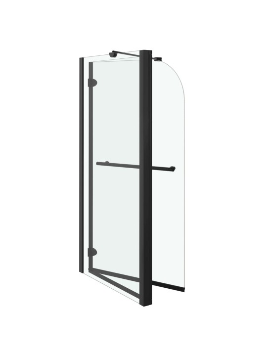 Skládací sprchový kout ESG 120 x 68 x 130 cm černý