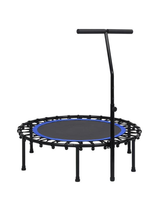 Fitness trampolína s rukojetí a bezpečnostní podložkou 102 cm