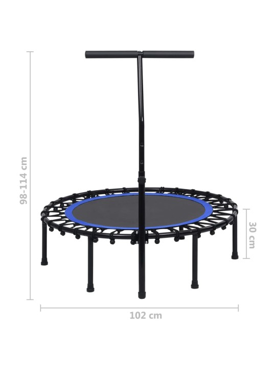 Fitness trampolína s rukojetí 102 cm