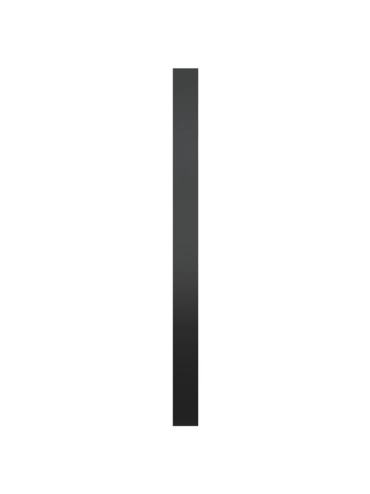 Nástěnné zrcadlo černé 40 cm
