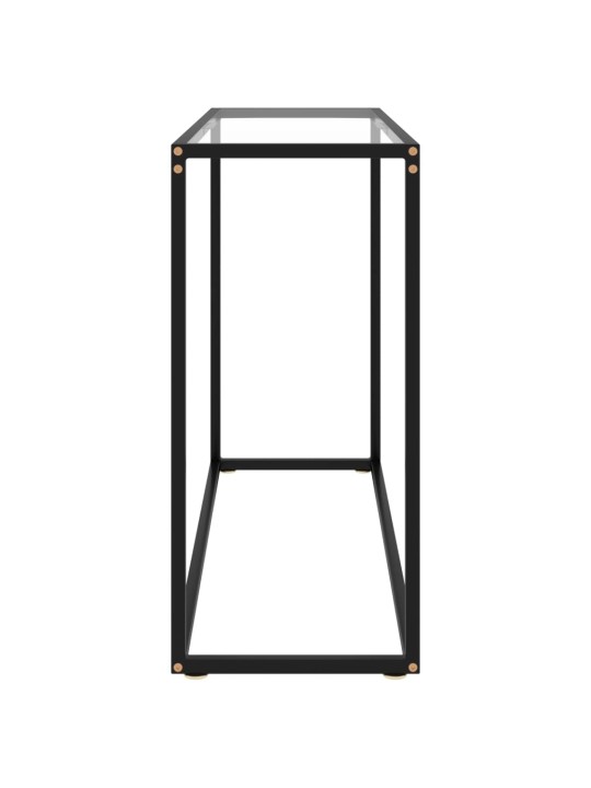 Konzolový stolek průhledný 100 x 35 x 75 cm tvrzené sklo