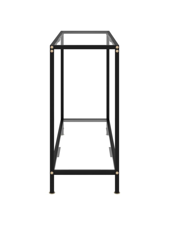 Konzolový stolek transparentní 100 x 35 x 75 cm tvrzené sklo