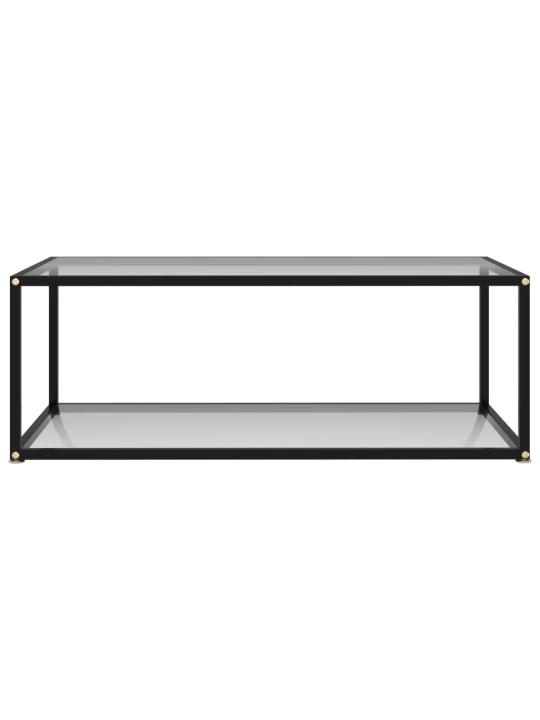 Konferenční stolek průhledný 100 x 50 x 35 cm tvrzené sklo
