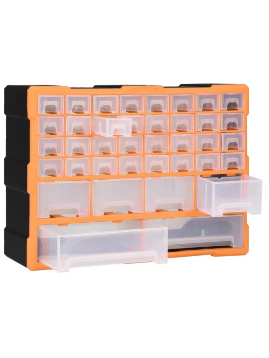Organizér se 38 zásuvkami 52 x 16 x 37,5 cm