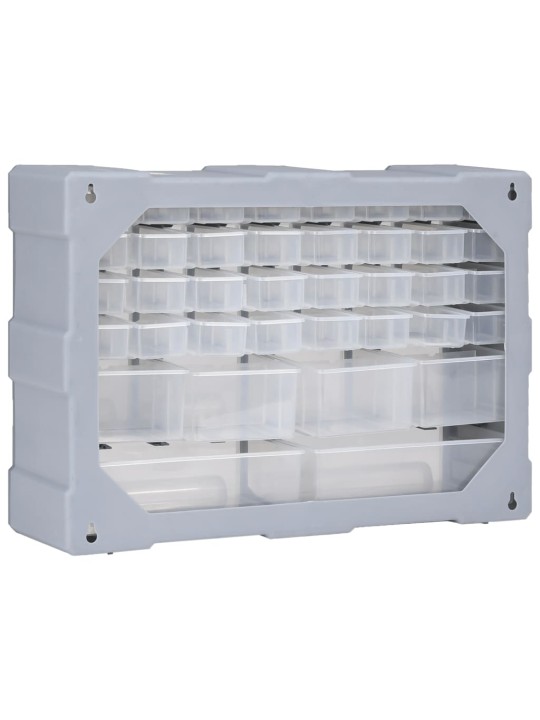 Organizér se 38 zásuvkami 52 x 16 x 37,5 cm
