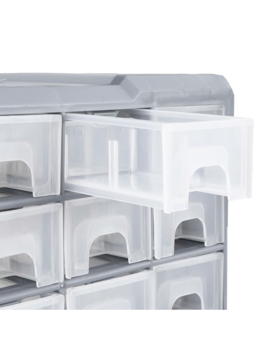 Organizér se 64 zásuvkami 52 x 16 x 37,5 cm