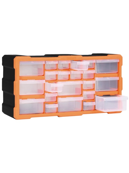 Organizér se 22 zásuvkami 49 x 16 x 25,5 cm