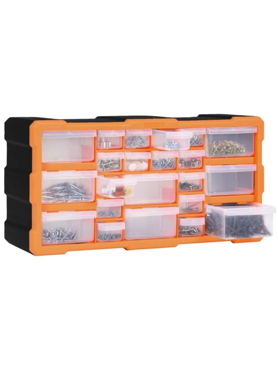 Organizér se 22 zásuvkami 49 x 16 x 25,5 cm