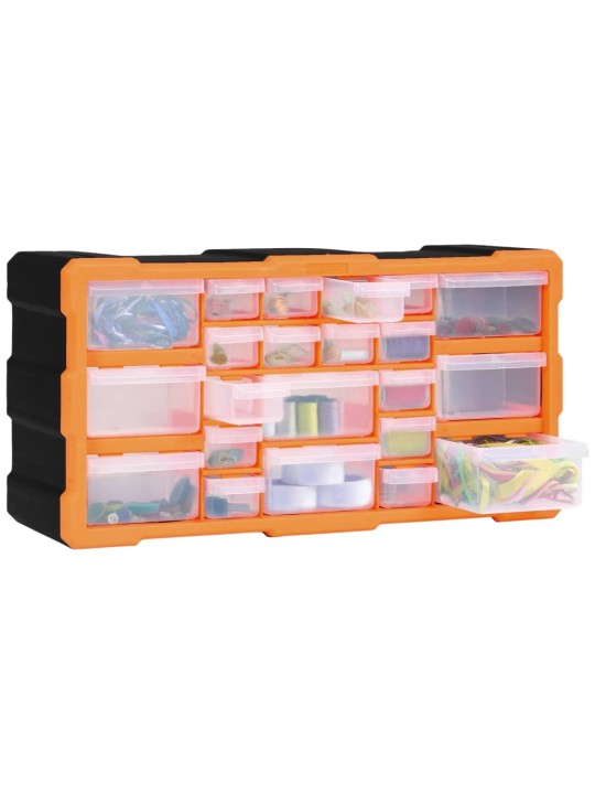 Organizér se 22 zásuvkami 49 x 16 x 25,5 cm
