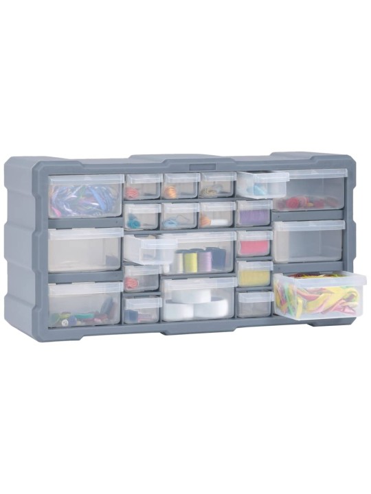 Organizér se 22 zásuvkami 49 x 16 x 25,5 cm