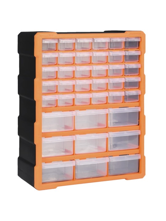 Organizér s 39 zásuvkami 38 x 16 x 47 cm