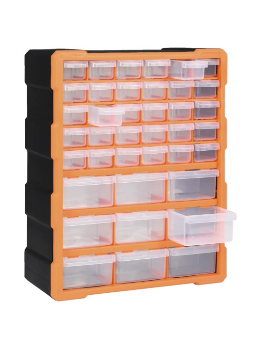 Organizér s 39 zásuvkami 38 x 16 x 47 cm
