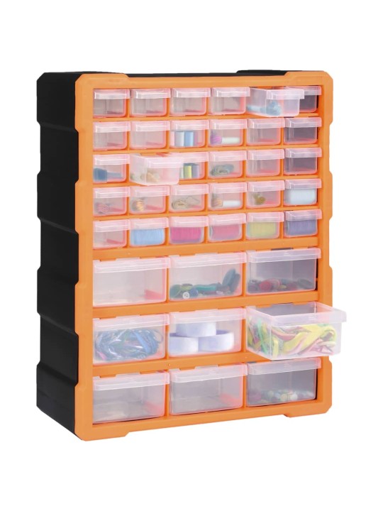 Organizér s 39 zásuvkami 38 x 16 x 47 cm