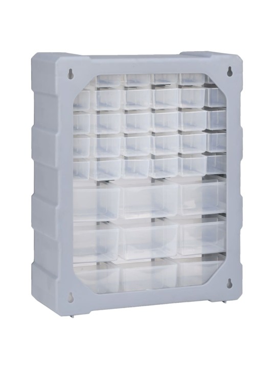 Organizér s 39 zásuvkami 38 x 16 x 47 cm