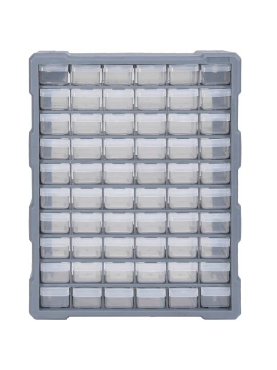 Organizér se 60 zásuvkami 38 x 16 x 47,5 cm