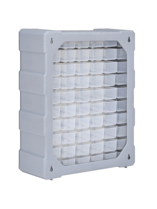 Organizér se 60 zásuvkami 38 x 16 x 47,5 cm