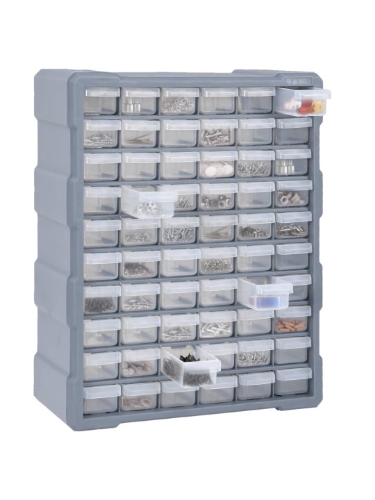 Organizér se 60 zásuvkami 38 x 16 x 47,5 cm
