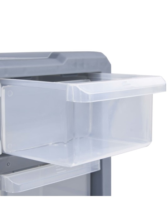 Organizér se 60 zásuvkami 38 x 16 x 47,5 cm
