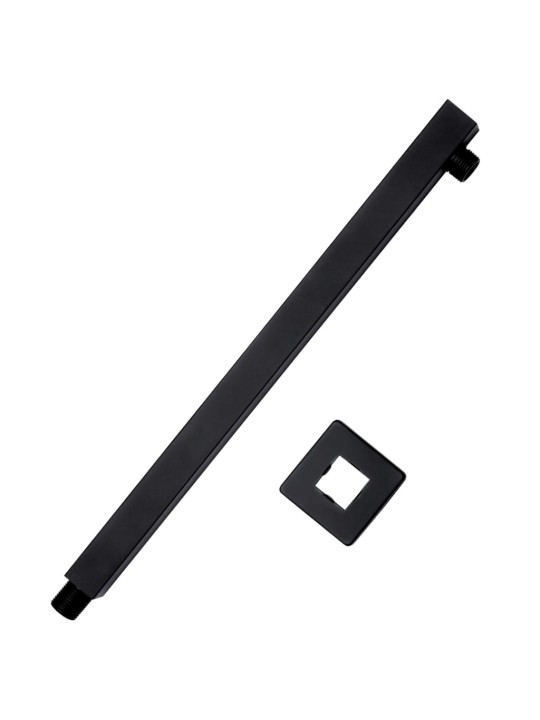 Podpůrné rameno do sprchy hranol nerezová ocel 201 černé 40 cm