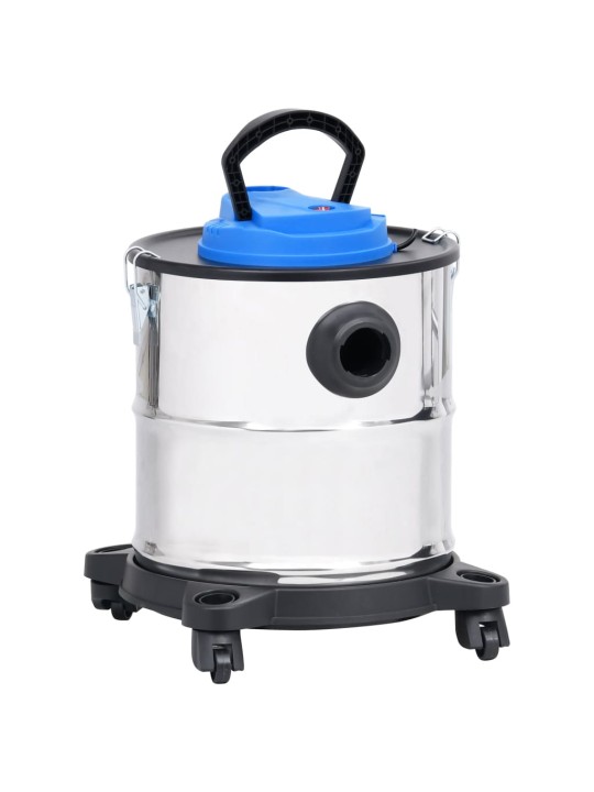Vysavač na popel s HEPA filtrem 1200 W 20 l nerezová ocel