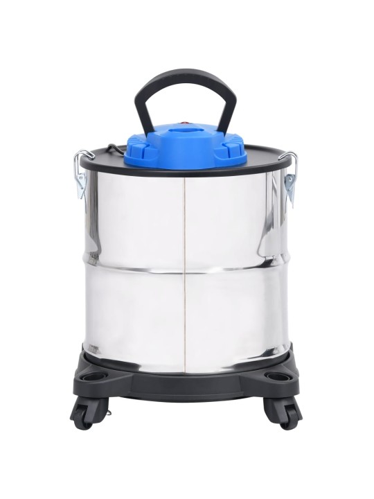 Vysavač na popel s HEPA filtrem 1200 W 20 l nerezová ocel