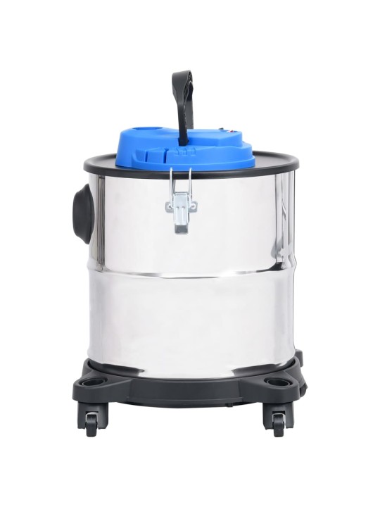 Vysavač na popel s HEPA filtrem 1200 W 20 l nerezová ocel
