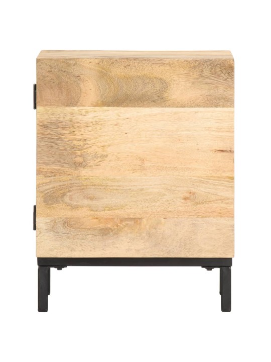 Noční stolek 40 x 30 x 51 cm masivní mangovníkové dřevo