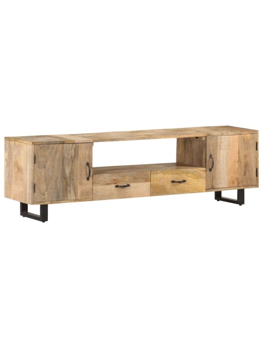 Tv stolek 160 x 30 x 45 cm masivní mangovníkové dřevo