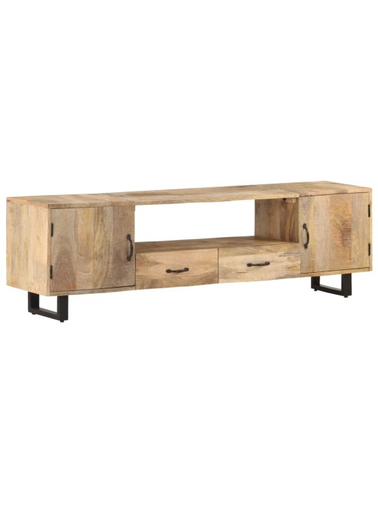 Tv stolek 160 x 30 x 45 cm masivní mangovníkové dřevo