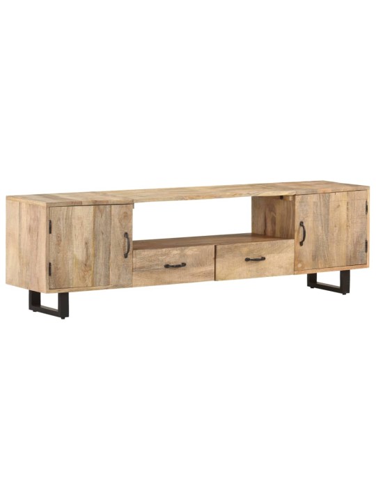 Tv stolek 160 x 30 x 45 cm masivní mangovníkové dřevo