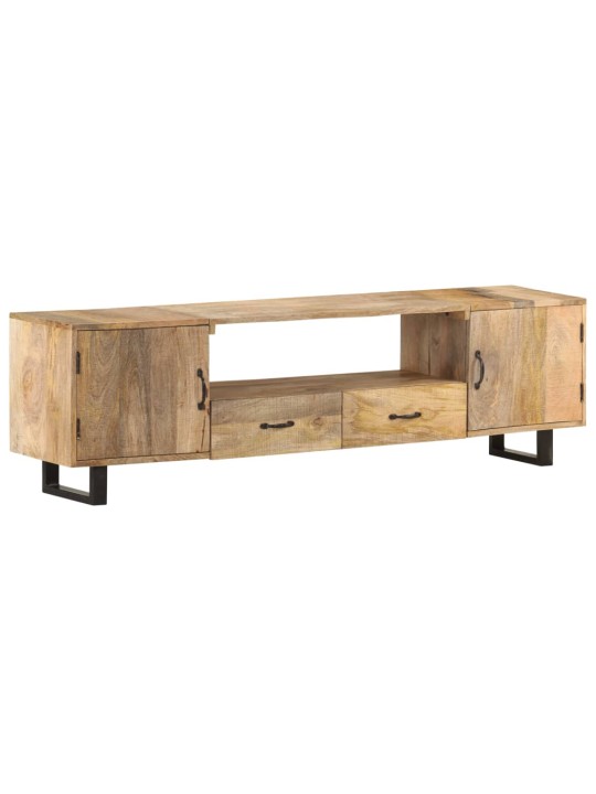Tv stolek 160 x 30 x 45 cm masivní mangovníkové dřevo