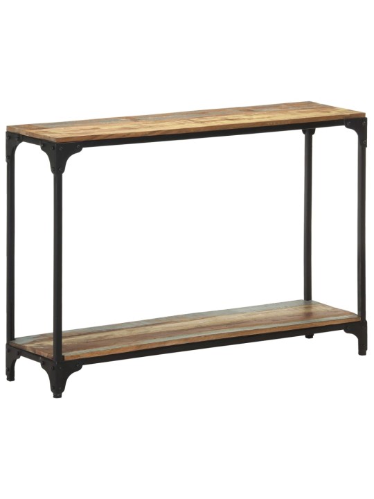 Konzolový stolek 110 x 30 x 75 cm masivní recyklované dřevo