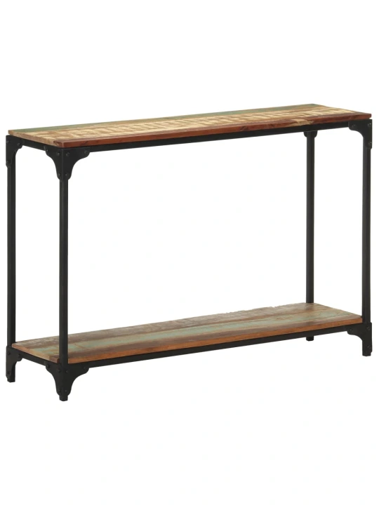 Konzolový stolek 110 x 30 x 75 cm masivní recyklované dřevo
