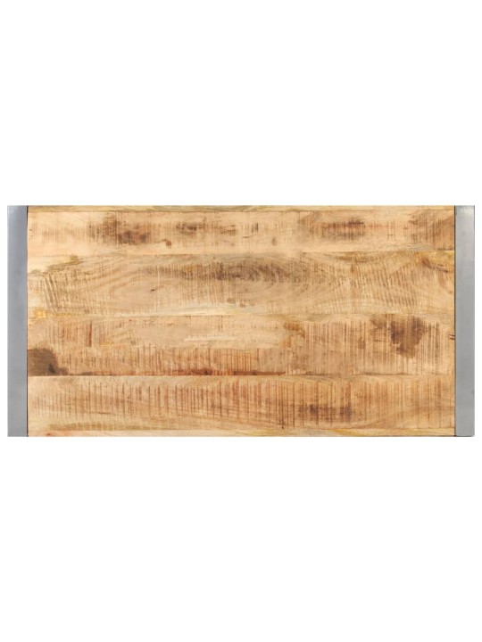 Konferenční stolek 120 x 60 x 40 cm hrubé mangovníkové dřevo
