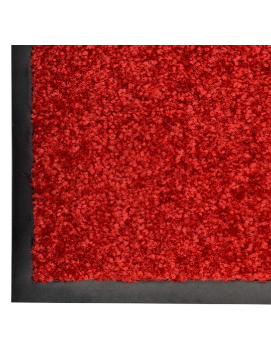 Rohožka pratelná červená 60 x 180 cm