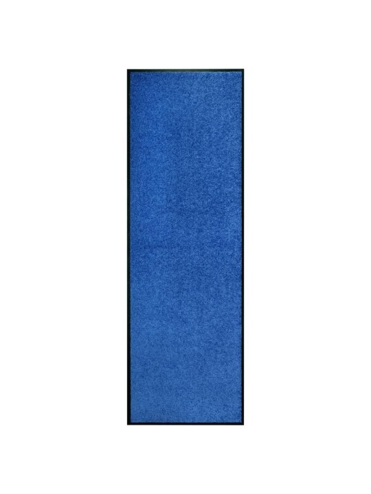 Rohožka pratelná modrá 60 x 180 cm