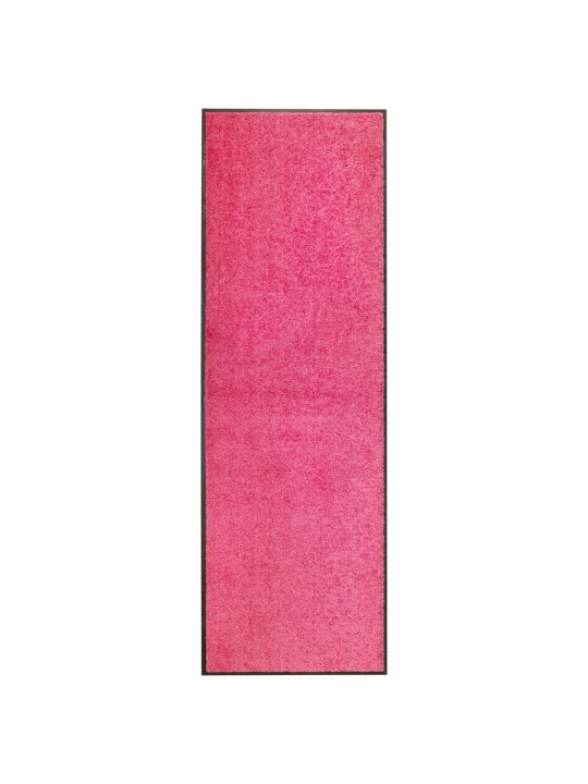 Rohožka pratelná růžová 60 x 180 cm