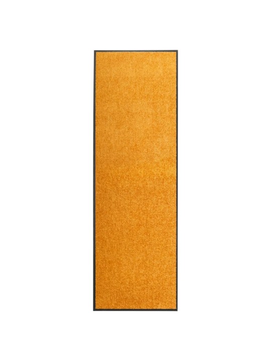 Rohožka pratelná oranžová 60 x 180 cm